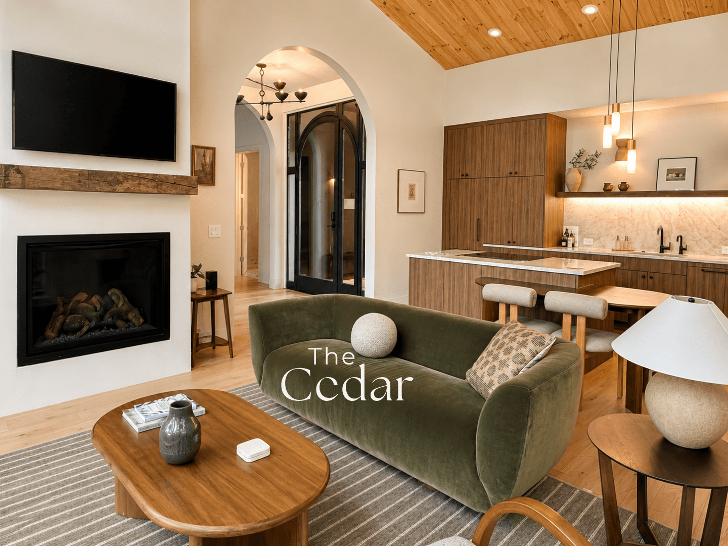 European Organic Villa exterior at Cypress Resort