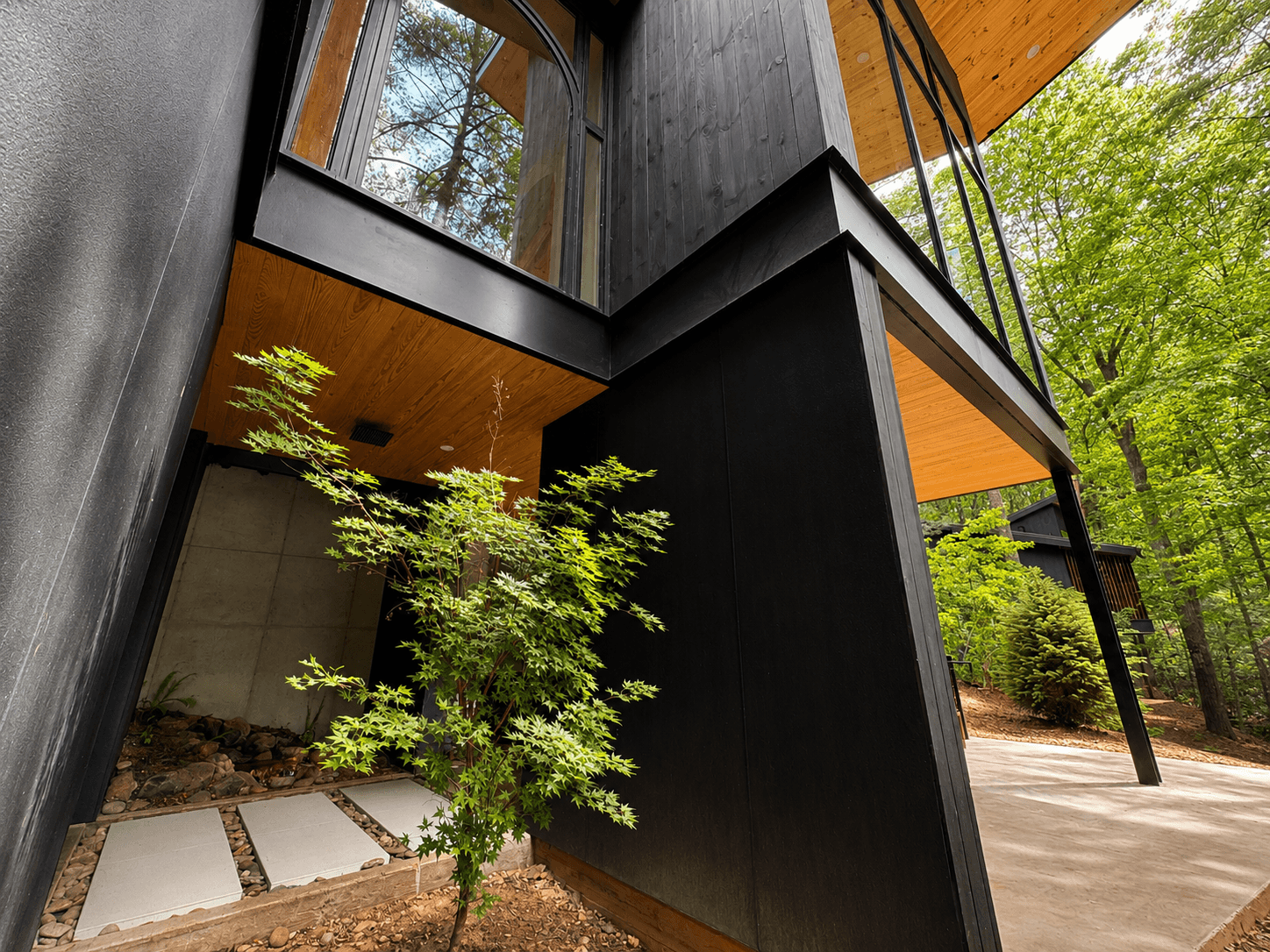 Private luxury villa nestled in the trees at Cypress Resort