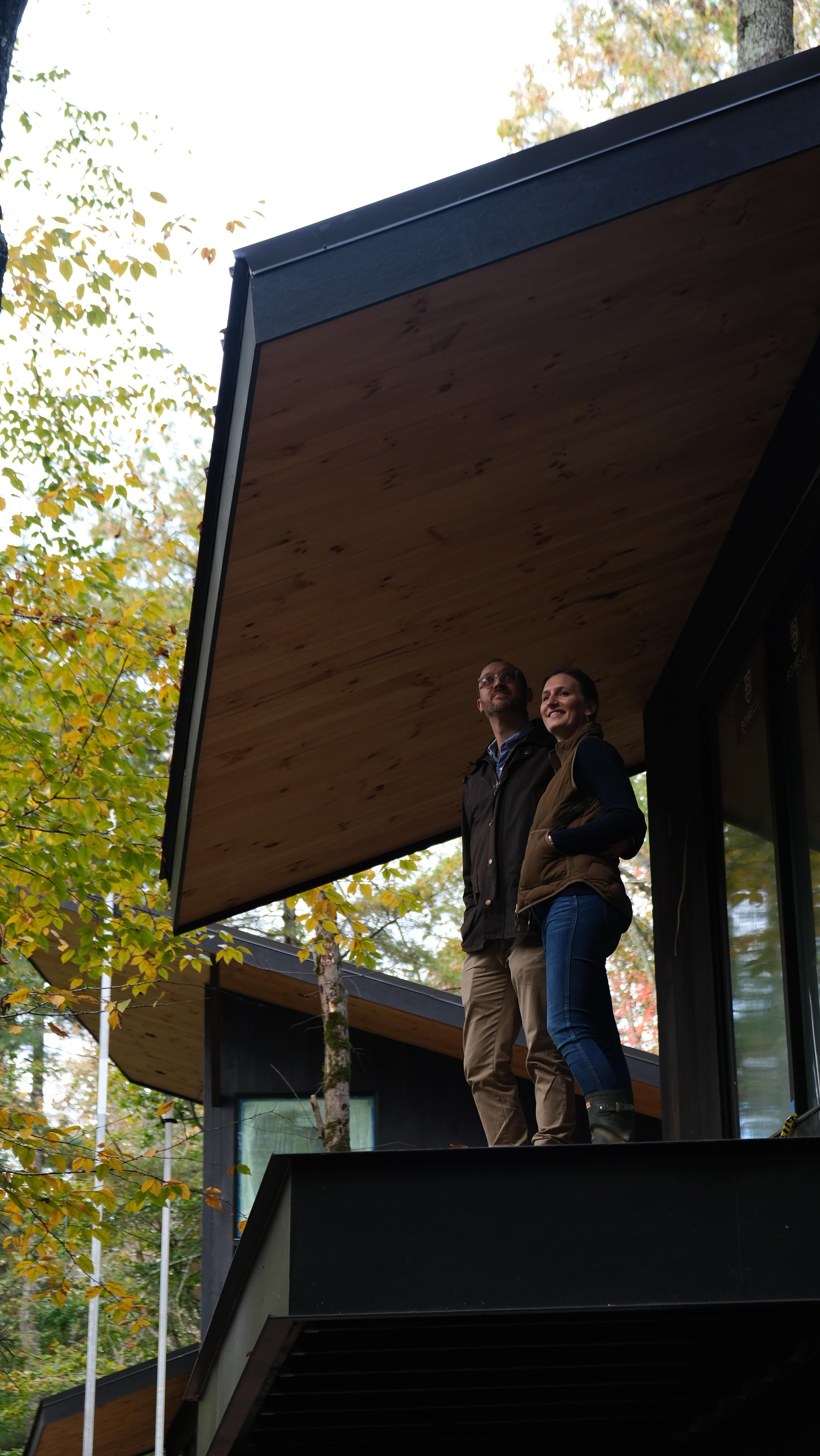 Tanner and Melissa Cummings, founders of Cypress Resort in Jasper, Georgia
